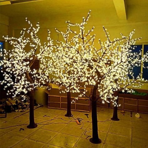 Get ready to light up your holiday season with these stunning LED Christmas trees! Whether you prefer a warm white glow or a festive green, we've got you covered with our artificial cherry blossom, willow, and more. Choose from various sizes and styles to suit your home, garden, or wedding decor. Christmas Tree Light, Walkway Lights, Led Christmas Tree, Led Tree, Tree Light, Outdoor Lighting Landscape, Artificial Trees, Cherry Blossom Flowers, American Standard