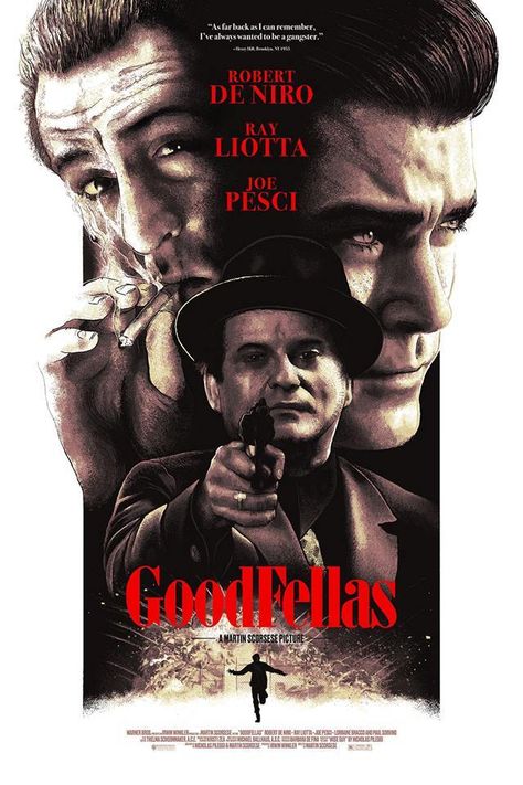 Goodfellas (1990) [640 x 960] Jimmy Conway, Goodfellas Tattoo, Ghost 1990, Goodfellas Poster, Goodfellas Movie, Henry Hill, Goodfellas 1990, 1990 Movies, Ray Liotta