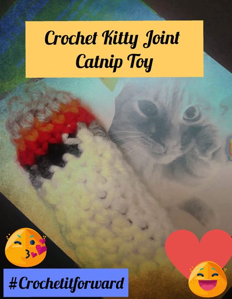 Crochet Kitty Toys, Crochet Catnip Toys Free Pattern, Crochet Cat Kicker Toy, Crochet Doobie Cat Toy, Crochet Cat Toys Catnip, Crochet Cat Toys, Pet Paradise, Catnip Toys, Crochet Cat