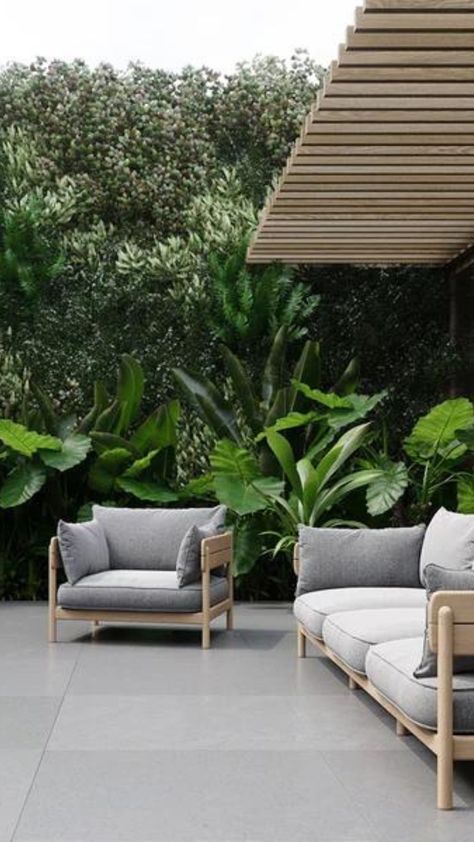 The Tanso Sofa by Case is suitable for outdoor and indoor use, is weather resistant, and low maintenance. Inspired by the simplicity of Japanese furniture, the Tanso Range bridges the gap between outdoors and indoors by elevating the craftsmanship, quality and detail of outdoor furniture. Wooden Outdoor Furniture, Design Japonais, Japanese Furniture, Free Furniture, Florence Knoll, Outdoor Armchair, Contemporary Furniture Design, Teak Outdoor, Sofa Armchair