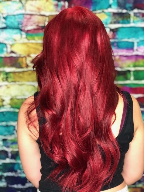 "Red Velvet" Is the Indulgent New Hair-Color Trend for Fall Blood Red Hair Color, Velvet Hair Color, Red Velvet Hair Color, Red Velvet Hair, Red Brown Hair Color, Winter Hair Color Trends, New Hair Color Trends, Wine Hair Color, Red Hair Trends