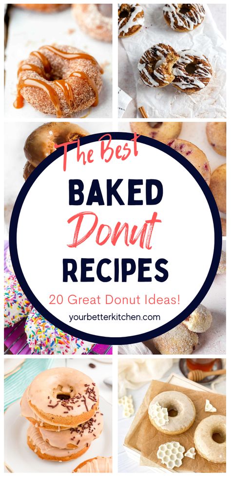 Cake Donuts Baked, Easy Donut Recipe Baked, Baked Donuts Easy, Mini Donut Recipes, Baked Doughnut Recipes, Cake Donuts Recipe, Air Fryer Recipes Dessert, Baked Donut, Easy Donut Recipe