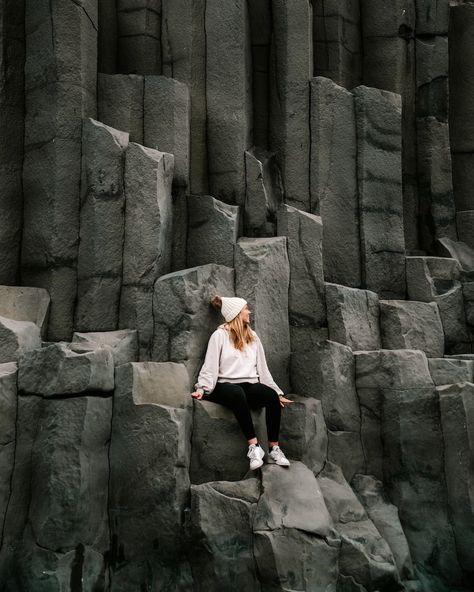 The best things to do in Vik Iceland Iceland Picture Poses, Iceland Portrait Photography, Iceland Portrait, Iceland Photoshoot, 7 Days In Iceland, Iceland Pictures, Vik Iceland, Seljalandsfoss Waterfall, Iceland Vacation