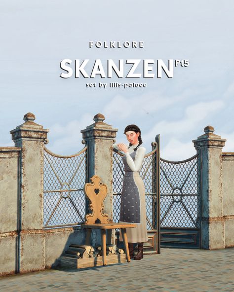 FOLKLORE - Skanzen Set Pt5  🛠️🧱 Sims Mods, Sims 4 Cc, Maxis Match, The Sims 4, Part 4, Sims Cc, The Sims, Budapest, Sims 4