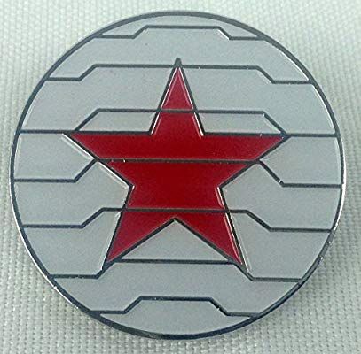 Amazon.com : Marvel's Captain America Movie - WINTER SOLDIER - Enamel Lapel Pin - Avengers! Bucky : Everything Else Avengers Bucky, Marvel Diy, Marvel Jewelry, Captain America Movie, Marvel Tattoos, Cd Art, Enamel Badges, Marvel Captain America, Stuff And Thangs