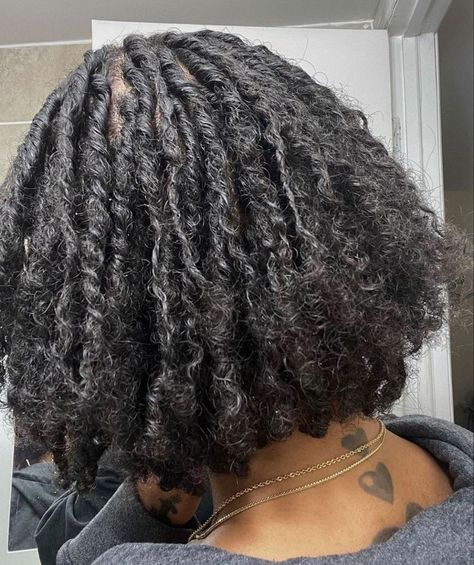 3b Locs Natural Hair, Curly End Locs Natural Hair, Natural Locs With Curly Ends, Coil Locs, Beautiful Dreadlocks, Short Locs, Short Locs Hairstyles, Loc Hairstyles, Starter Locs