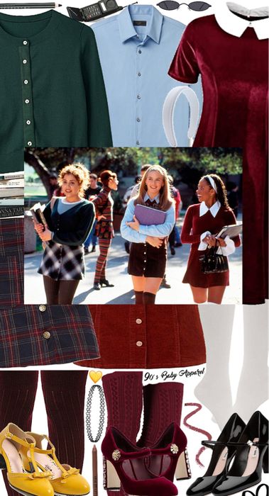 Clueless Outfit | ShopLook Cluesses Outfits, Clueless Shoes, Cher From Clueless Outfits, Clueless Aesthetic Outfits, Clueless Outfits Inspiration, Extra Fits, Movie Outfit, Clueless Movie, Clueless Cher