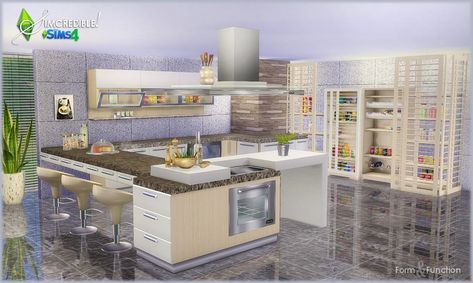 Kitchen Appliance Set, Sims 4 Blog, Sims 4 Kitchen, Die Sims 4, Pantry Room, Casas The Sims 4, Sims Games, Form And Function, The Sims 2