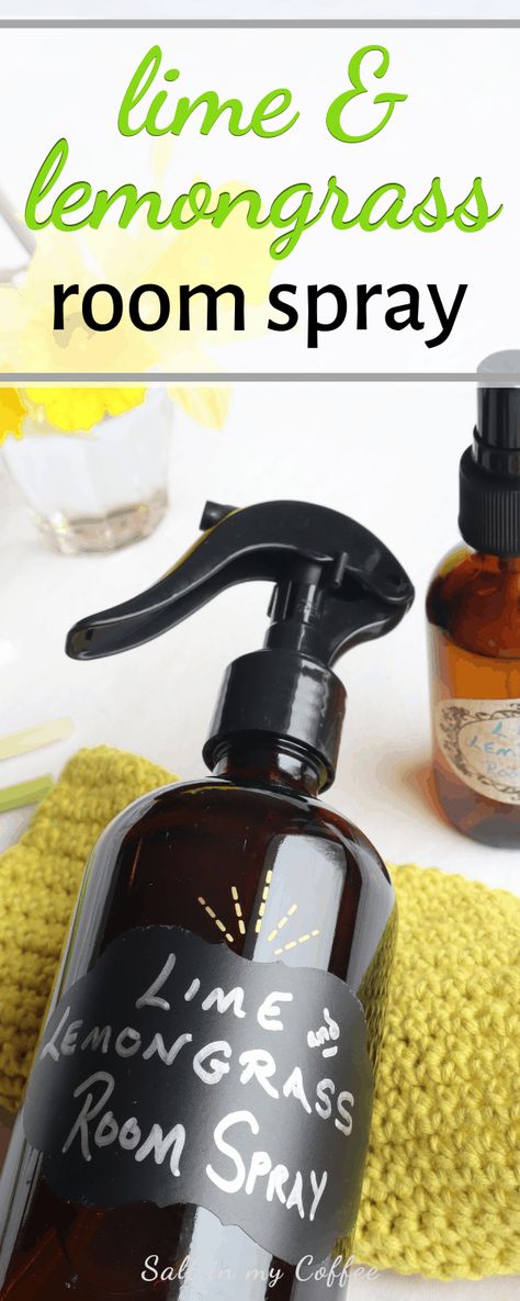 Essential Oil Room Spray, Room Spray Recipe, Diy Room Spray, Bathroom Spray, Essential Oil Shelf, Natural Cleaning Recipes, Coffee Blog, Lime Essential Oil, Essential Oil Spray