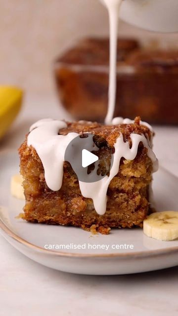 Tasty Tales Haven | Food Page on Instagram: "Indulge in a slice of heaven with this Caramel Honey Banana Cake! Moist banana cake drizzled with rich caramel and sweet honey for a decadent treat that’s impossible to resist. Perfect for dessert, brunch, or whenever you need a little sweetness in your life!🍌🍯🍰✨

Eat or Pass?
.
.
.

📹 Creator: @recipebyrosie
(Recipe link on creator’s page)

DM for credit or removal (no copyright intended)
© All rights are reserved to the respective owner(s)

👉 Follow @tastytaleshaven for daily recipes!

Say yes to Smart Food Swaps and let the tasty, guilt-free fun begin! 🎉🍴

Comment the word “SWAP” & I’ll send you the link!

#tastytaleshaven #cake #bananas #bananacake #desserts #foodie #easyrecipes #explorepage #fypage #foodstagram #foodlover #recipes #r Honey Banana Snack Cake, Banana Cake With Caramel, Banana Salted Caramel Cake, Caramelized Banana Cake, Banana Cake Allrecipes, Food Swap, Free Fun, Banana Cake, Daily Meals