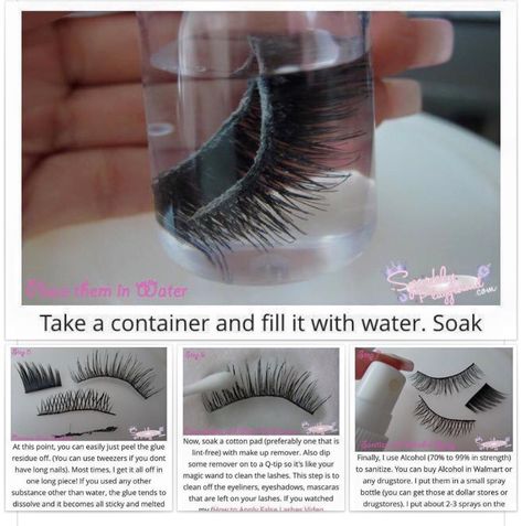 Cleaning fake lashes Fixing Makeup, Lash Tricks, Pedicure Ideas, Applying False Eyelashes, Applying Eye Makeup, Makeup Mistakes, Lashes False, Makeup Stuff, Evening Makeup