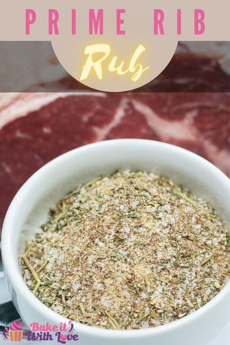 Seasoning For Standing Rib Roast, Prime Rib Seasoning Rubs, Prime Rib Rub Recipe, Rib Seasoning, Prime Rib Marinade, Cooking Prime Rib Roast, Prime Rib Seasoning, Smoked Prime Rib Roast, Best Prime Rib