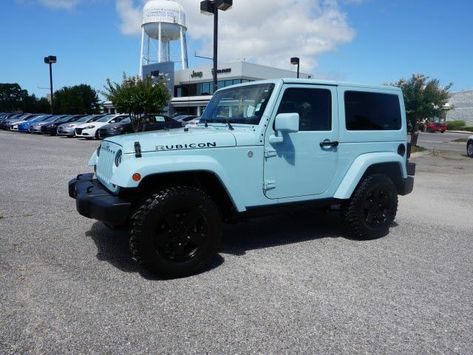 Four Door Jeep, Blue Jeep Wrangler, Auto Jeep, Blue Cars, Jeep Wheels, Blue Jeep, Aesthetic Cars, Cars Aesthetic, Wrangler Jeep