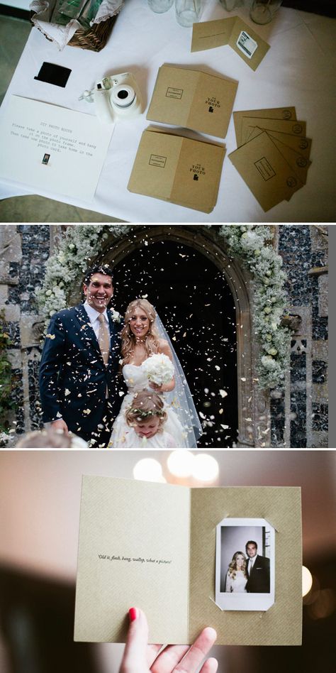 confetti & photo booth (rockmywedding.co.uk) Polaroid Wedding, Photo Thank You Cards, Luxury Wedding Venues, Rock My Wedding, Instant Film, Wedding Confetti, Wedding Stationary, Wedding Thank You Cards, Uk Wedding