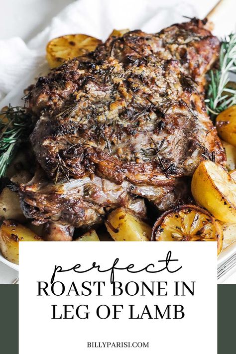 Lamb Leg Roast Recipes, Easter Lamb Recipe, Easy Lamb Recipes, Lamb Roast Recipe, Roasted Leg Of Lamb, Keto Easter, Roast Leg Of Lamb, Dinner Meat, Boneless Leg Of Lamb