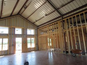 Pole Building House, Pole Barn Houses, Metal Building House Plans, Barn House Interior, Metal Building Designs, Steel Building Homes, Metal Barn Homes, Silo House, Barn Houses