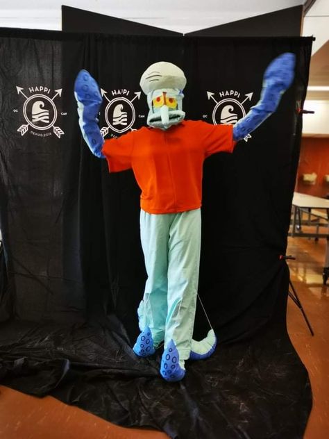 Squidward Costume, Spongebob Halloween, Purim Costumes, Diy Costume, Purim, Diy Costumes, Famous Celebrities, Halloween Costumes, Halloween