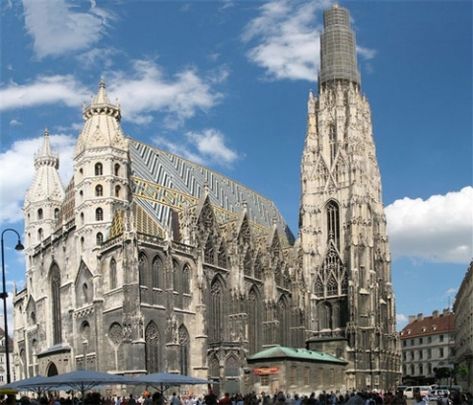 St Stephens Cathedral Vienna St Stephen's Cathedral Vienna, La Mecca, Vienna Hotel, Vienna Travel, Cathedral Church, Gothic Architecture, Central Europe, Place Of Worship, Vienna Austria