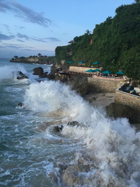 Rock Bar at Ayana Resort, Bali Ayana Resort Bali, Bali, Favorite Places, Bar, Water