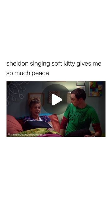 The Big Bang Theory Feeds on Instagram: "Soft Kitty Warm Kitty! 🥺🥺🥺

Follow @thebigbangtheoryfeeds 

#thebigbangtheory #tbbtmemes #tbbtedit #tbbtedits #tbbtus #tbbtquotes #tbbtshow #tbbtmeme #tbbtbloopers #tbbtclips #tbbtmoments #tbbtfans #tbbtvideos" Soft Kitty Warm Kitty, The Big Bang Theory, Big Bang Theory, Big Bang, Bigbang, Favorite Tv Shows, Growing Up, Bangs, Tv Shows