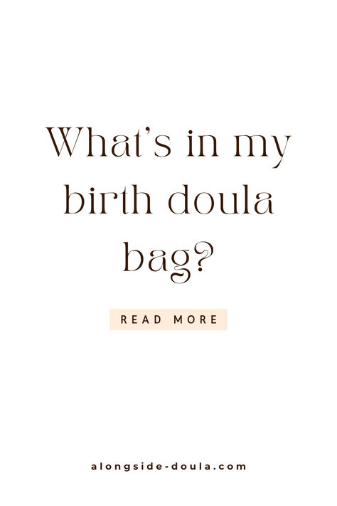 A list (with links)! For doulas building their bags, all the essentials (and some nice-to-haves!) Doula Bag Checklist, Doula Must Haves, Birth Doula Bag, Postpartum Doula Bag, Doula Outfit, Doula Bag Essentials, Doula Essentials, Doula Aesthetic, Doula Resources