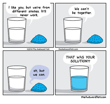 Funny #Chemistry Joke Science Humor Chemistry, Chemistry Puns, Awkward Yeti, The Awkward Yeti, Biology Humor, Funny Chemistry, Nerdy Jokes, Nerdy Humor, Science Puns