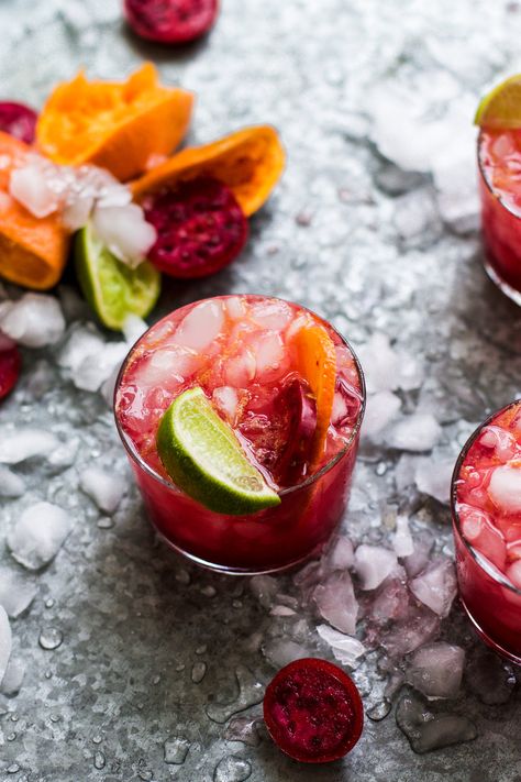 Prickly Pear Recipes, Pear Drinks, Prickly Pear Margarita, Pear Cocktails, Almost Friday, My Diary, Mixed Drinks Recipes, Prickly Pear, We Made It