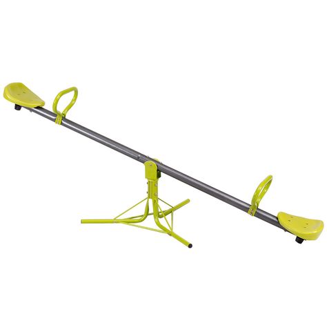 Costway Kids 360 Degree Rotation Seesaw Teeter Totter Outdoor Play Set Toy - Walmart.com Outdoor Play Set, Kids Seesaw, Backyard Gifts, Safe Playground, Kids Motor Skills, Teeter Totter, Outdoor Play Equipment, Play Together, Play Equipment