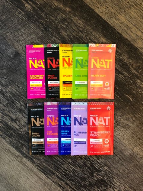 Pruvit NAT ketone samples Nat Ketones, Pruvit Ketones, Sample Packs, Fuel