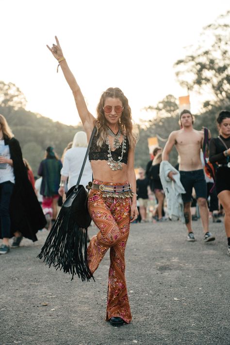 Splendour 2016 Spell Style Round Up | Spell Blog-6830 Woodstock Fashion, Hippie Festival Outfit, Look Hippie Chic, Coachella 2016, Beautiful Boho Dresses, Edm Festival Outfit, Festival Mode, Boho Chique, Retro Revival