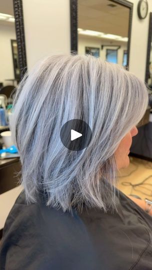 White Hair With Dark Lowlights, Lowlights For White Hair, White Hair With Lowlights Older Women, Gray Hair With Lowlights Over 50, White Hair With Lowlights, Grey Hair Lowlights, Natural White Hair, Blue Eyed Girls, Grey White Hair