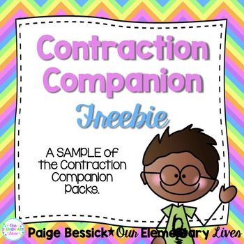 Contractions {Freebie} Contraction Activities, Teaching Contractions, Contractions Activities, Abc Reading, First Grade Lessons, First Grade Phonics, Prefixes And Suffixes, Third Grade Reading, Orton Gillingham