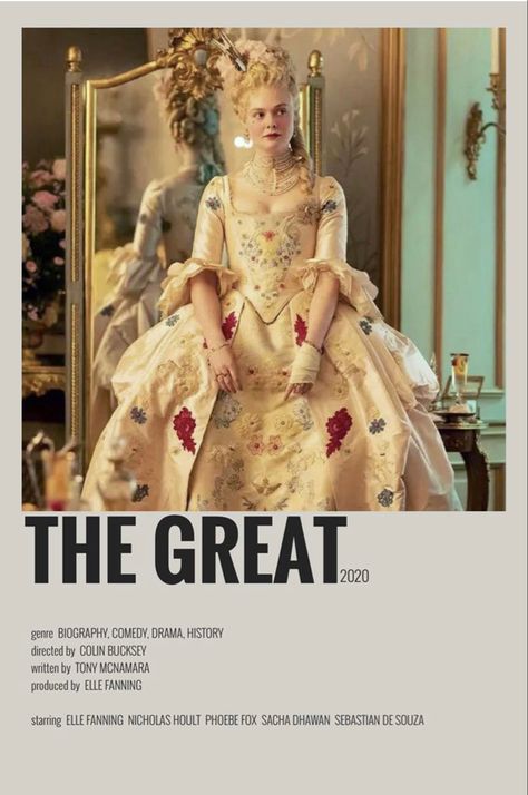 Royal Movies, The Great Elle Fanning, The Great Poster, The Great Tv Show, The Great Show, Gwilym Lee, Poster Polaroid, Personal Happiness, Royal Films