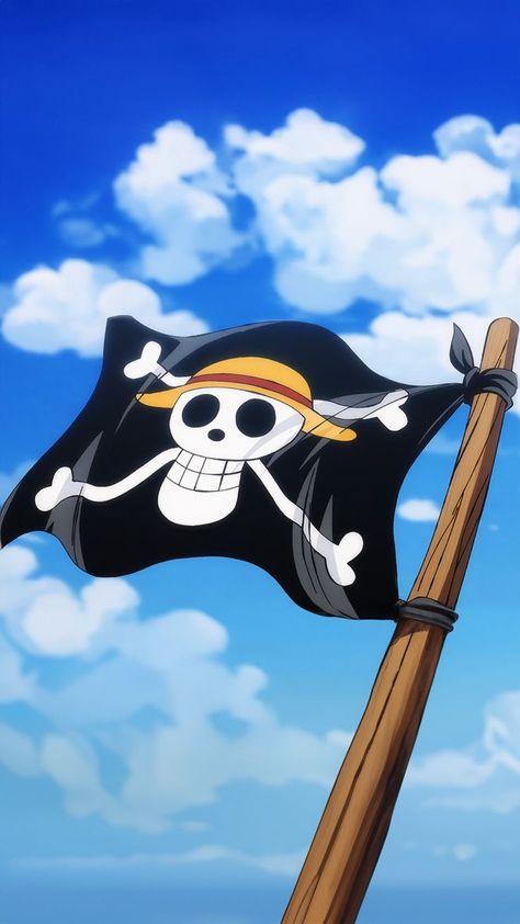 https://pin.it/4kvF9shMO One Piece Episode 1, Pirates Flag, Strawhat Pirates, One Piece Fairy Tail, One Piece Aesthetic, رورونوا زورو, One Piece Episodes, One Piece Tattoos, Anime Drawing Books