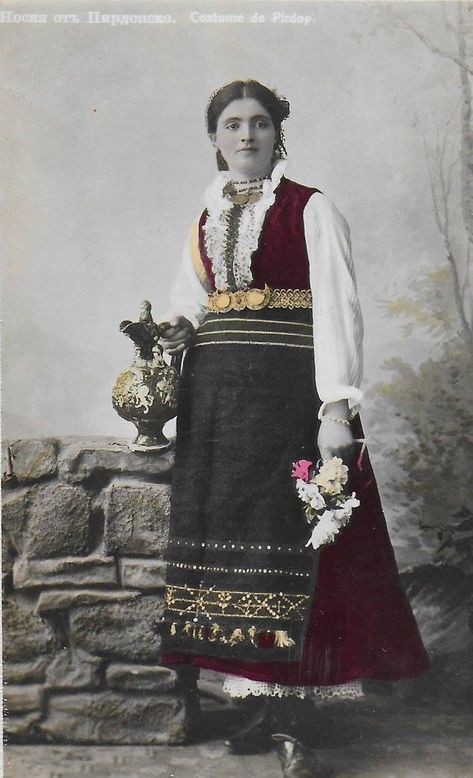 Bulgarian traditional dress from Pirdop. Bulgarian Wedding Dress, Bulgarian Wedding, Bulgarian Folklore, Folklore Fashion, Folk Clothing, Fashion Moodboard, Traditional Attire, Mood Board Fashion, Folk Costume