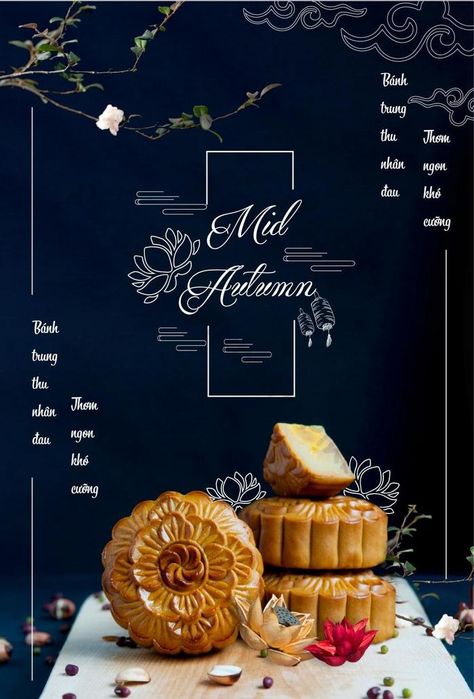 mooncake moon cakes for every home the mid-autumn poster delicious baked goods Festival Advertising, Summer Night Party, Moon Cakes, Ramadan Kareem Vector, Banner Photo, Summer Poster, Fall Cakes, Mooncake, Mid Autumn