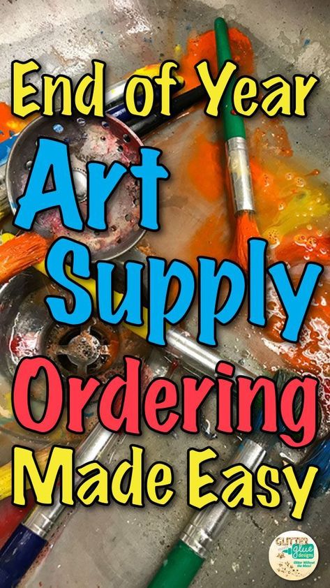 End Of Year Art, Classroom Art Supplies, Art Classroom Organization, Reading Poster, Elementary Art Classroom, Art Supplies List, Art Classroom Management, Art Teacher Resources, Art Education Lessons