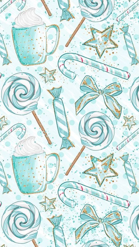 Christmas Candy Wallpaper Candy Wallpaper, Snacks Easy, 귀여운 음식 그림, Christmas Wallpaper Backgrounds, Xmas Wallpaper, Christmas Phone Wallpaper, Cute Christmas Wallpaper, Holiday Wallpaper, Wallpaper Iphone Christmas