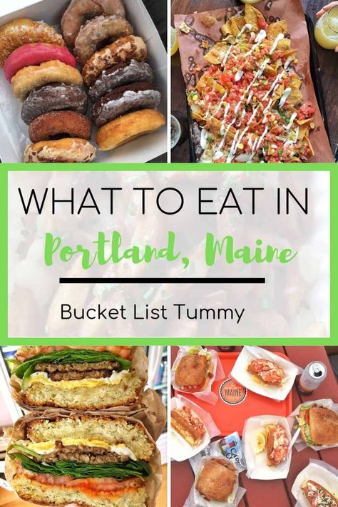 Portland Maine Food, Maine Recipes, Maine Attractions, Maine Food, Travel Maine, Maine Fall, Portland Maine Travel, Weekend In Portland, Maine Trip