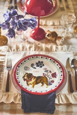 Woodland critters & wonderland whimsy, this way. Thanksgiving Soup Recipes, Wooden Flatware, Perfect Christmas Dinner, Dinner Place, Anthropologie Holiday, Dinner Places, Nathalie Lete, Dessert Spread, Fall Breakfast