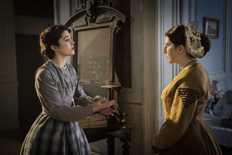 Mary Elizabeth Winstead, left, has drawn praise from TV critics for her performance as Mary Phinney in Mercy Street, PBS’s new American drama. Tara Summers, right, plays Anne Hastings. (Photo: Antony Platt/PBS) Jordan Wright, Historical Tv Series, Mercy Street, Mary Elizabeth Winstead, Costume Drama, Mary Elizabeth, Period Costumes, Music Film, Historical Costume