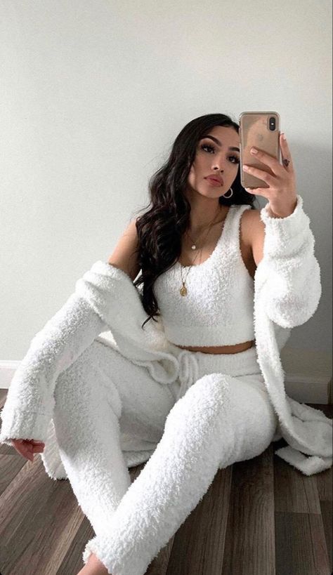 Available now at www.heybonitagirl.com Knit Set Outfit, Fuzzy Top, Top And Bottom Set, Classy Winter Outfits, Lounge Outfit, Stylish Work Attire, Relaxed Outfit, Everyday Luxury, Cute Comfy Outfits