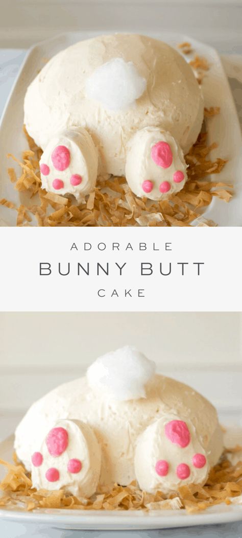 Easter Desserts Cake, Cake Easter, Easy Easter Desserts, Easter Bunny Cake, Easter Desserts Recipes, Easter Baking, Cake Easy, Easter Cake, Bunny Cake