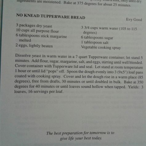 Tupperware Bread Recipe, Bread Machine Rolls, Yeast Bread Rolls, Bosch Mixer, Tupperware Recipes, Breaking Bread, Yeast Breads, Creative Cooking, Yeast Rolls