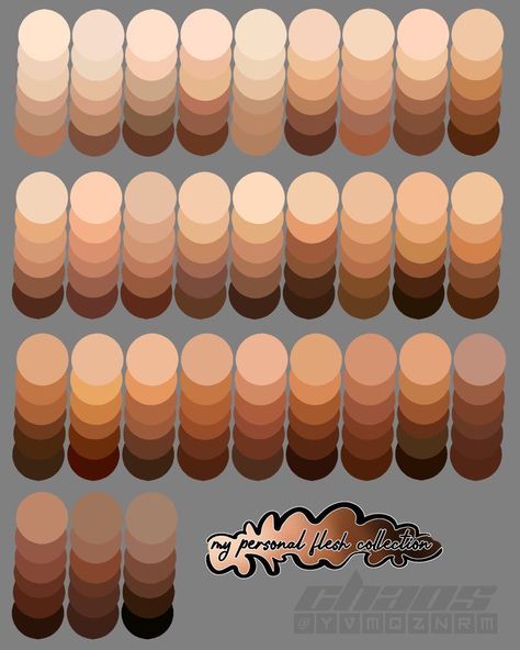 Procreate Color Palettes, Skin Palette, Color Theory Art, Procreate Color Palette, الفن الرقمي, Seni Pop, Cool Color Palette, Hex Color Palette, Color Palette Challenge