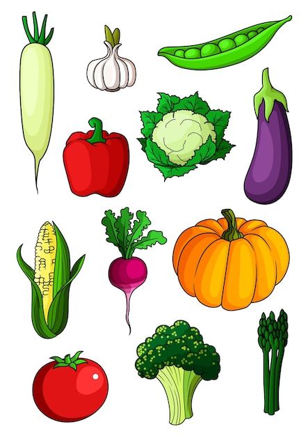 Vegetables Cartoon Drawing, Vegetable Pictures Image, Healthy Food Drawing Art, Vegetable Clipart Free Printable, Picture Of Healthy Food, Free Printable Vegetable Pictures, Healthy Foods Pictures, Vegetables Cartoon Images, Printable Vegetable Pictures