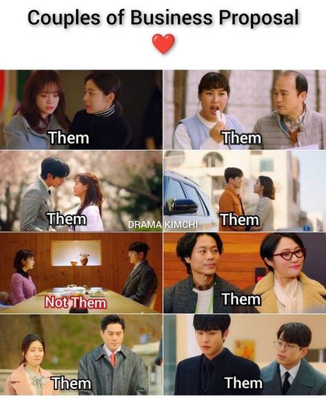 Business Proposal Kdrama Meme, Business Proposal Memes, Business Proposal Kdrama, Proposal Photoshoot, Korean Couple Photoshoot, Hello People, Korean Drama Funny, Kdrama Memes, Drama Ideas