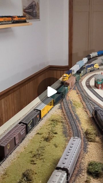 Midwest Model Railroad on Instagram: "When Train Travelin' was the only way to fly...   #trains #railroad #modeltrains #modelrailroad #hoscale #nostalgia" Model Train Layouts Oo Gauge, On30 Model Railroad, Train Table Layout, N Scale Train Layout, Train Ho, Ho Train Layouts, Model Train Table, Ho Scale Train Layout, Locomotive Train