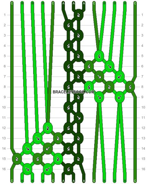 Vine Friendship Bracelets, Cute Bracelet Patterns, Vine Bracelet, Leaves Bracelet, Bracelet Stuff, Cool Friendship Bracelets, String Bracelet Patterns, Diy Best Friend Gifts, Macrame Bracelet Patterns