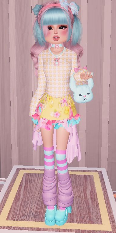 #dresstoimpress #sims4dresstoimpress #dress #sims4 #roblox #dresstoimpresscode Dti Pastel Color, Harajuku Dress To Impress Outfit, Kawii Theme Dress To Impress, Dress To Impress Colorful Theme, Harajuku Fashion Dress To Impress, Dress To Impress Kawaii Theme, Kawaii Dress To Impress Outfit, Harajuku Dress To Impress, Light Colors Dress To Impress